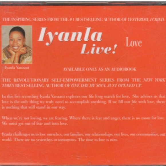 Vintage Rare IYANLA LIVE! LOVE Iyanla Vanzant CD - Picture 4 of 4